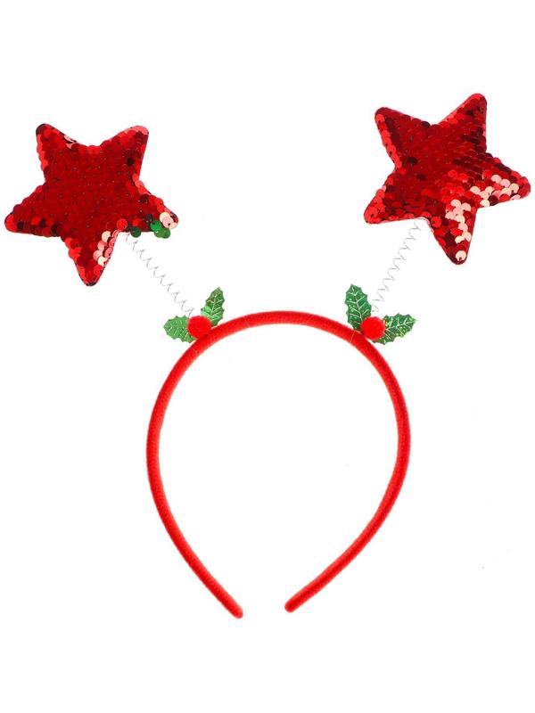 Карнавальный ободок «Звёздочки», цвета МИКС