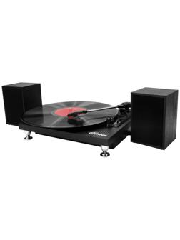 Проигрыватель виниловых дисков RITMIX LP-240, 6 Вт, RCA, Type-B, чёрное дерево