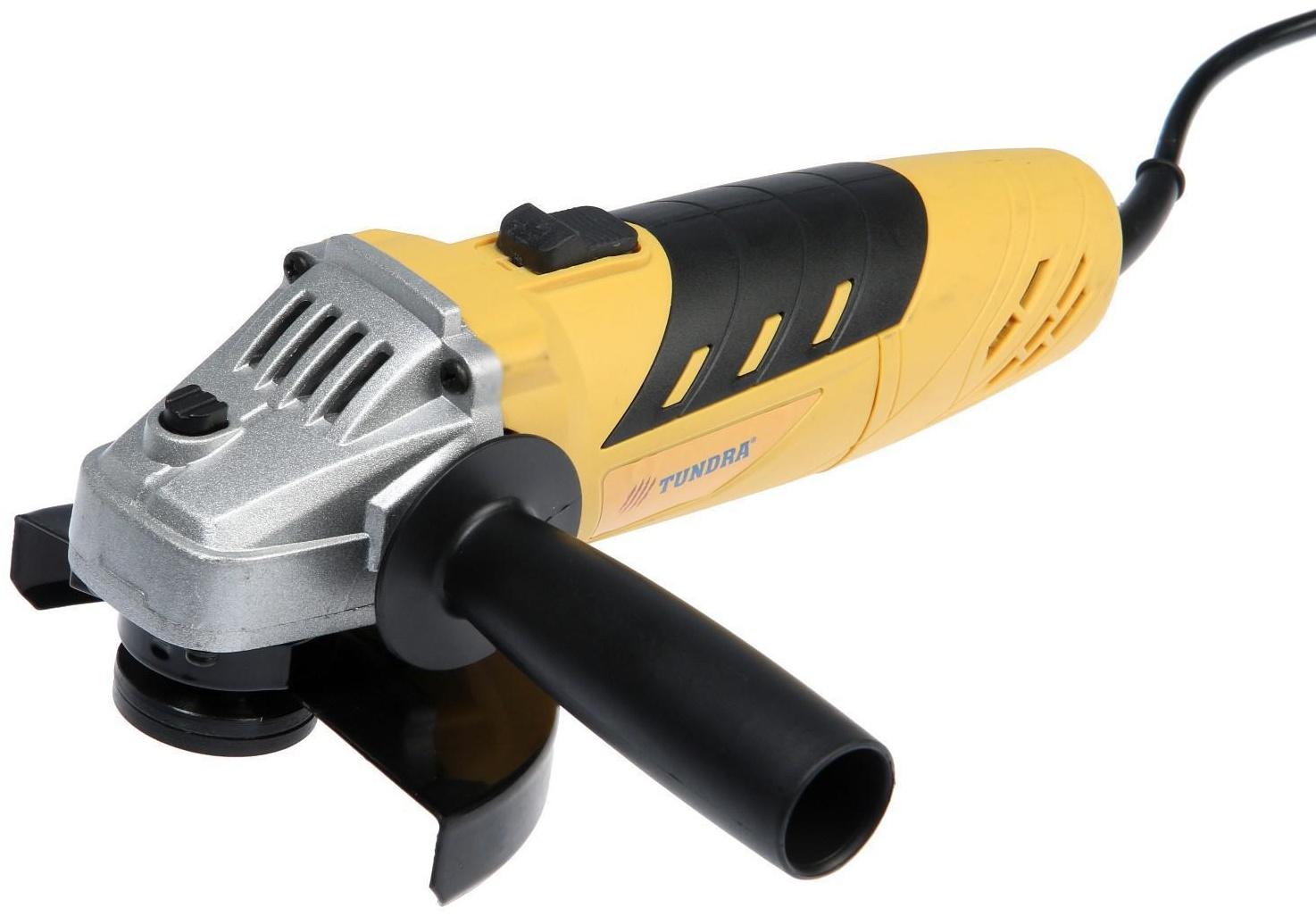 УШМ ТУНДРА, 700 Вт, 11000 об/мин, 125 мм