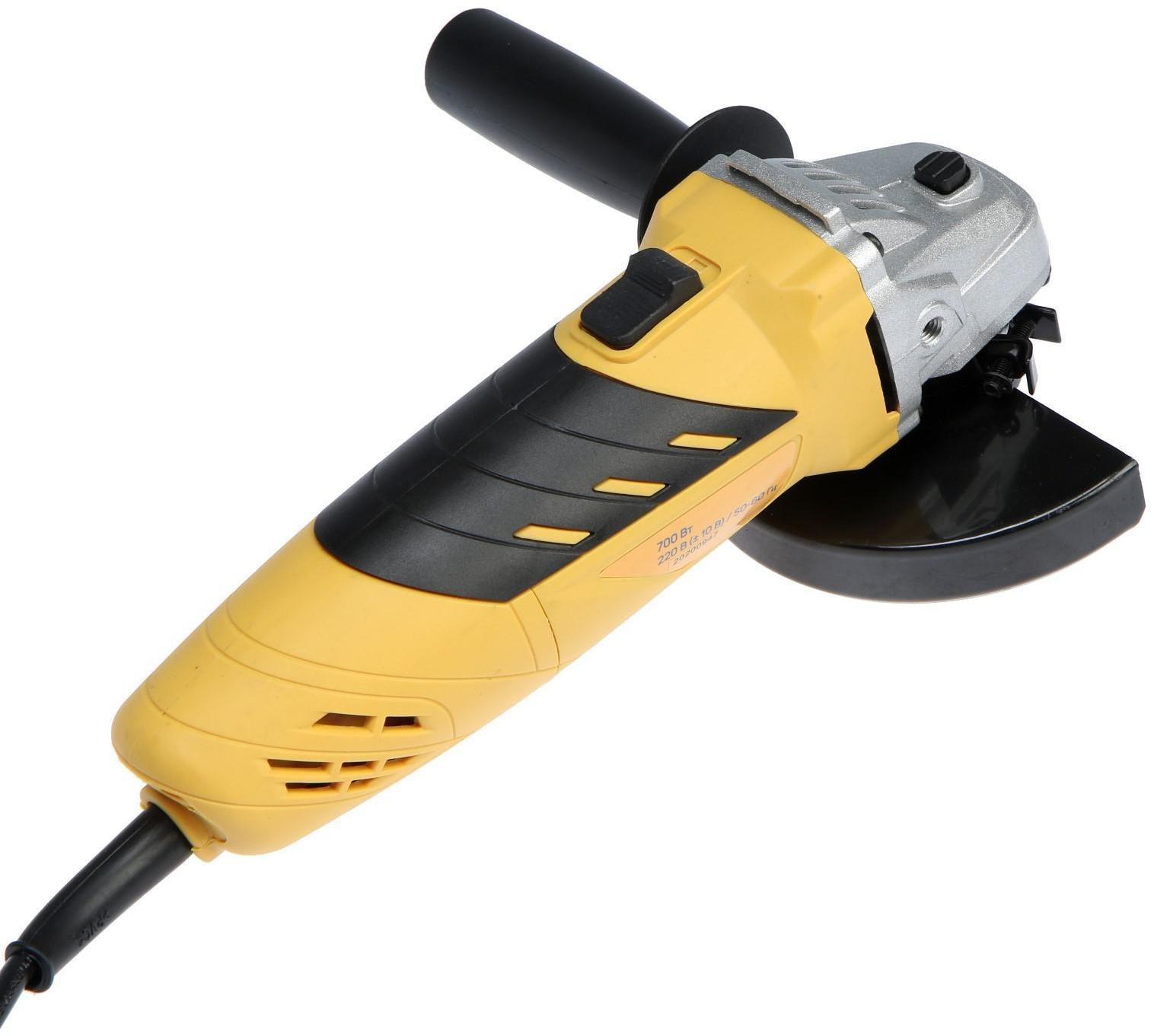 УШМ ТУНДРА, 700 Вт, 11000 об/мин, 125 мм