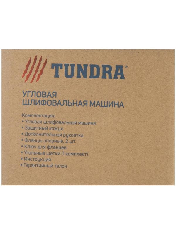 УШМ ТУНДРА, 700 Вт, 11000 об/мин, 125 мм