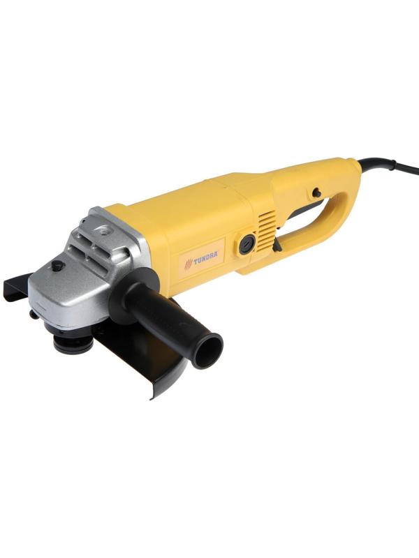 УШМ ТУНДРА, плавный пуск, 2000 Вт, 6000 об/мин, 230 мм