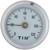 Термометр TIM Y-63A-120, накладной, с пружиной, 1/4