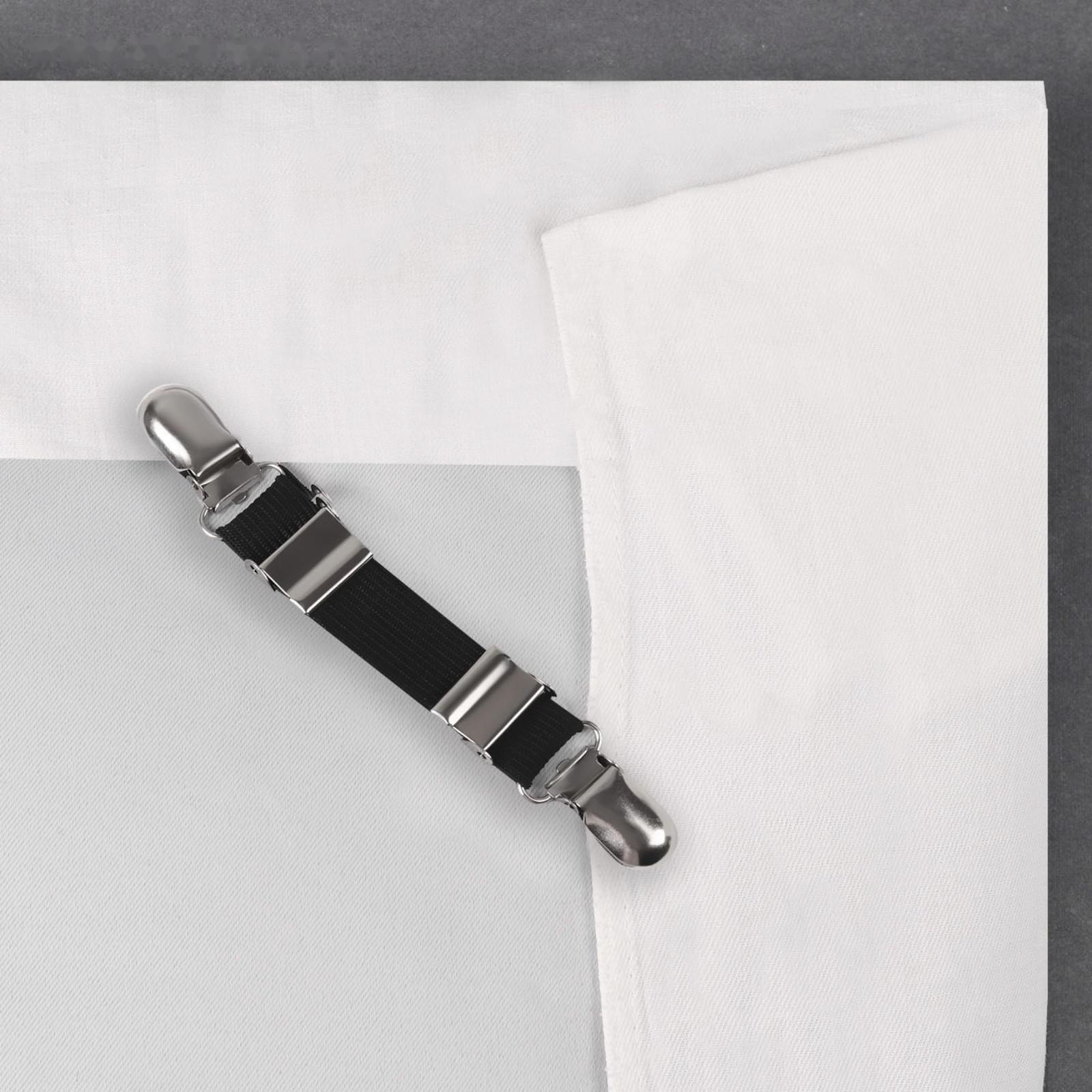 Клипса для фиксации, 25 мм, цвет никель