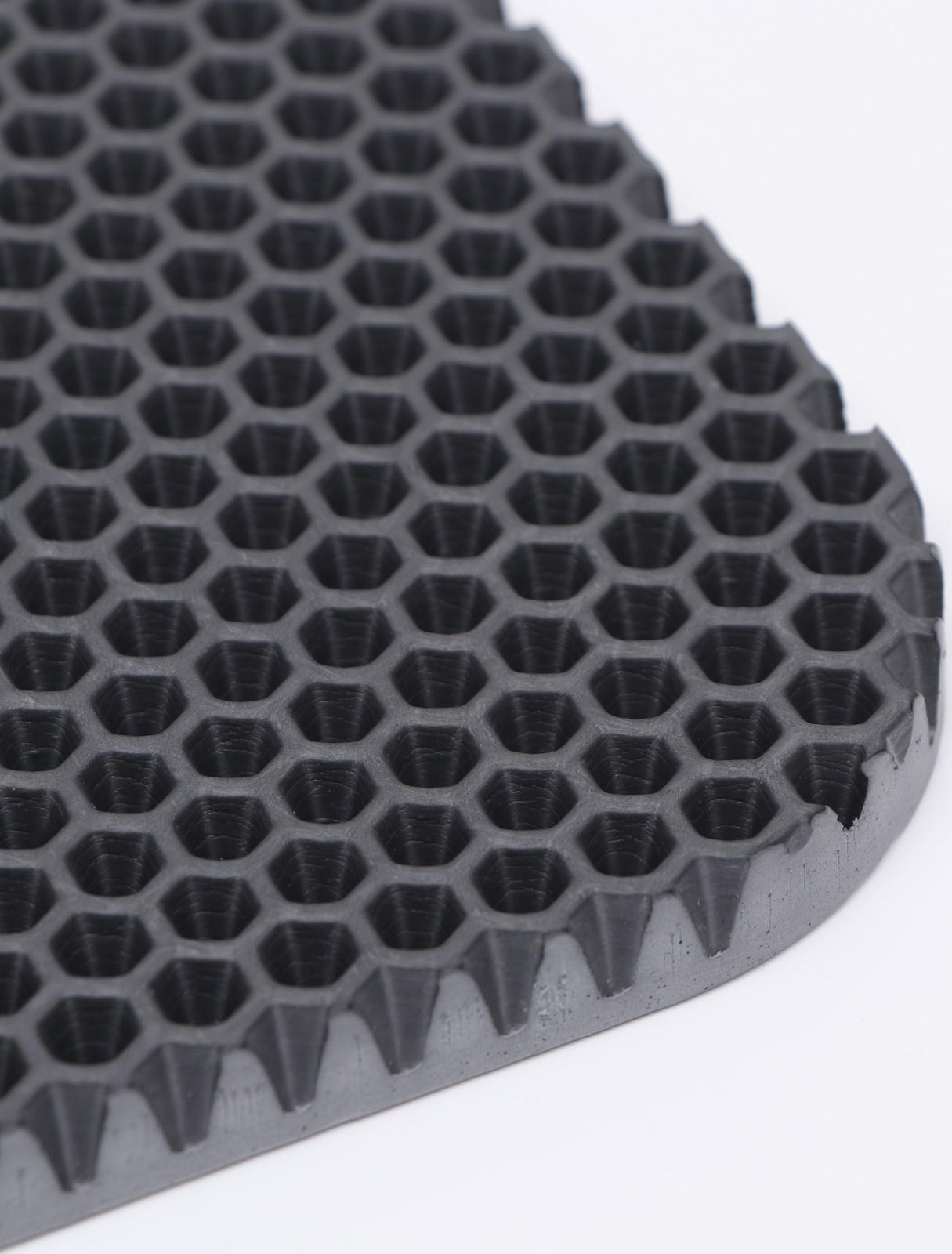 Коврик для животных EVA, ячеиистый, 27 х 34 см, серый