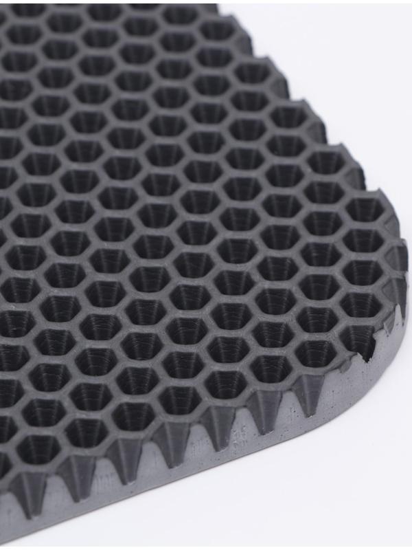 Коврик для животных EVA, ячеиистый, 27 х 34 см, серый