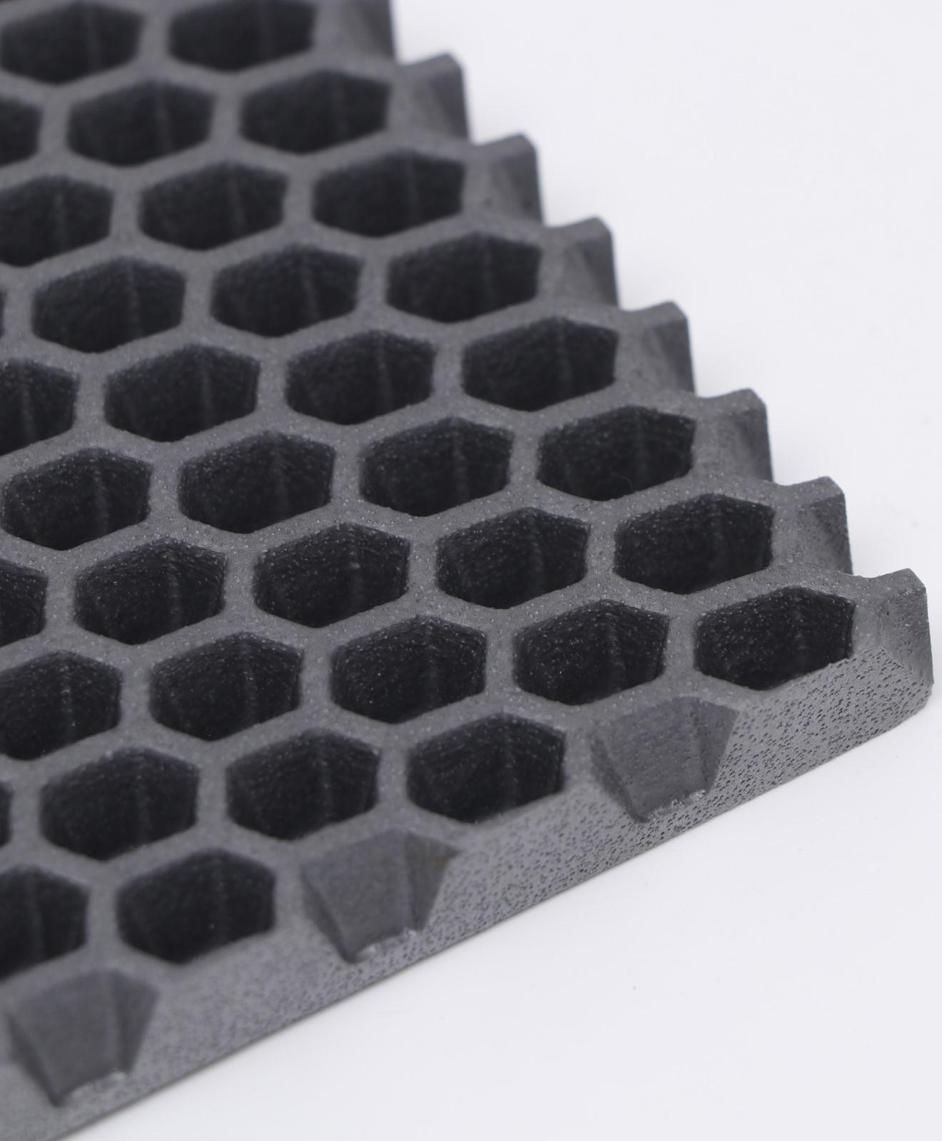 Коврик для животных EVA, ячеиистый, 40 х 60 см, серый