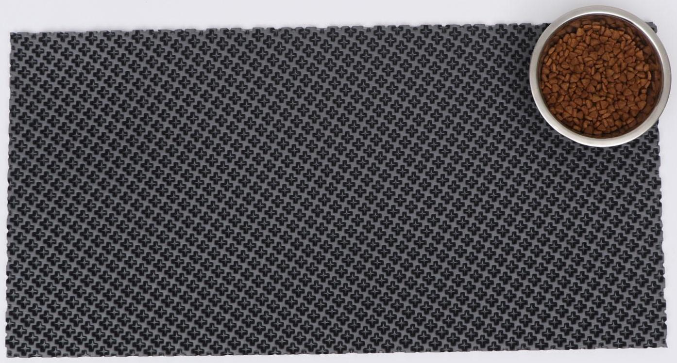 Коврик для животных EVA, ячеиистый, 40 х 80 см, серый