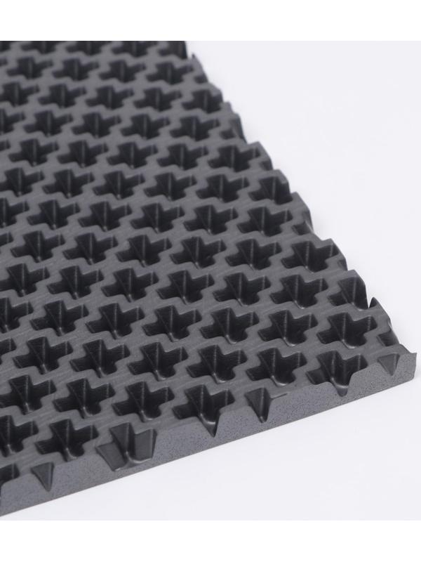 Коврик для животных EVA, ячеиистый, 40 х 80 см, серый