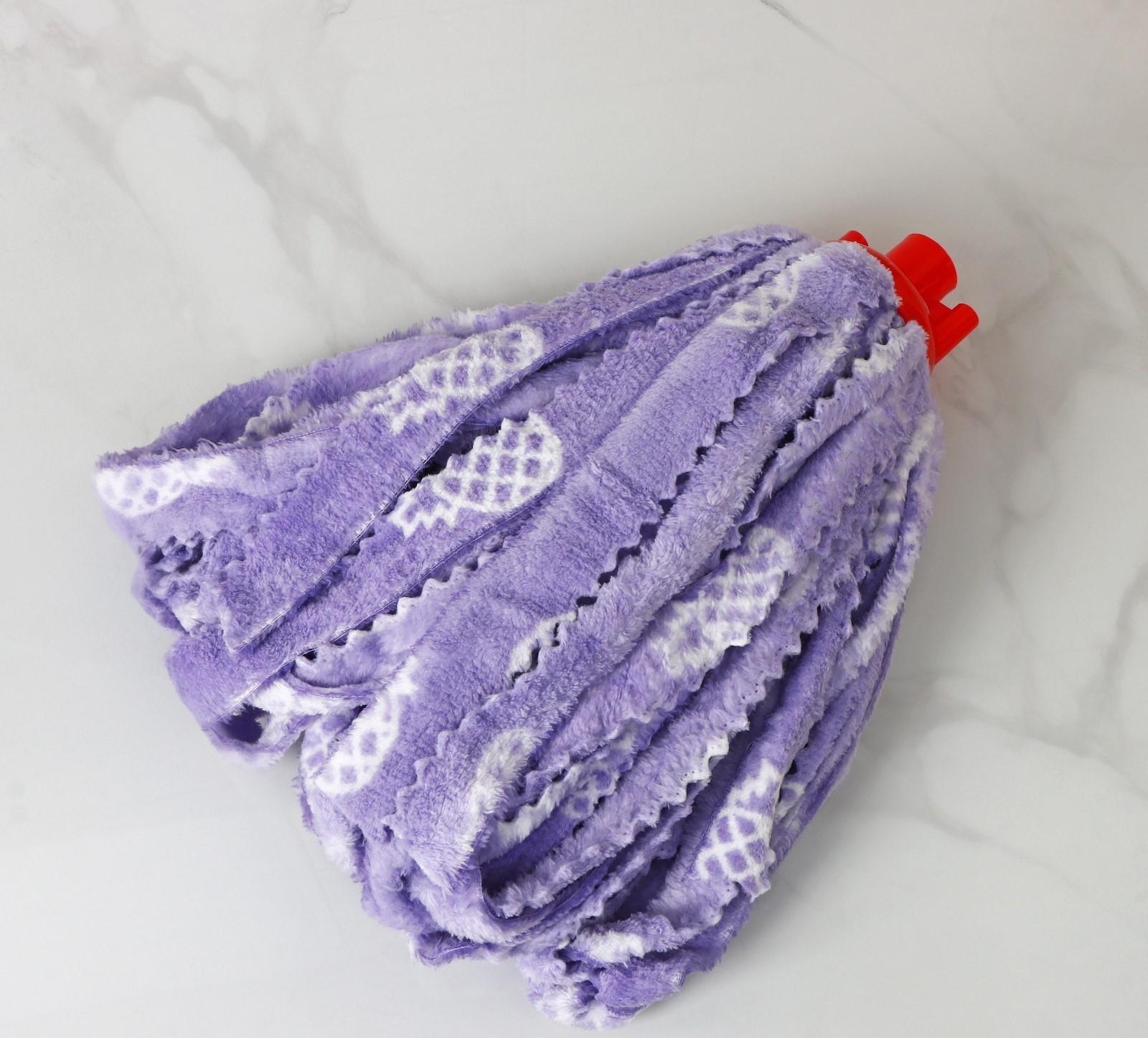 Насадка для швабры ленточная Доляна «Широкие петли», микрофибра 200 гр, цвет МИКС