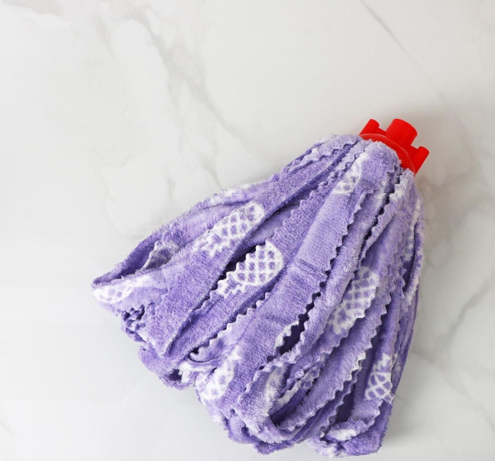 Насадка для швабры ленточная Доляна «Широкие петли», микрофибра 200 гр, цвет МИКС