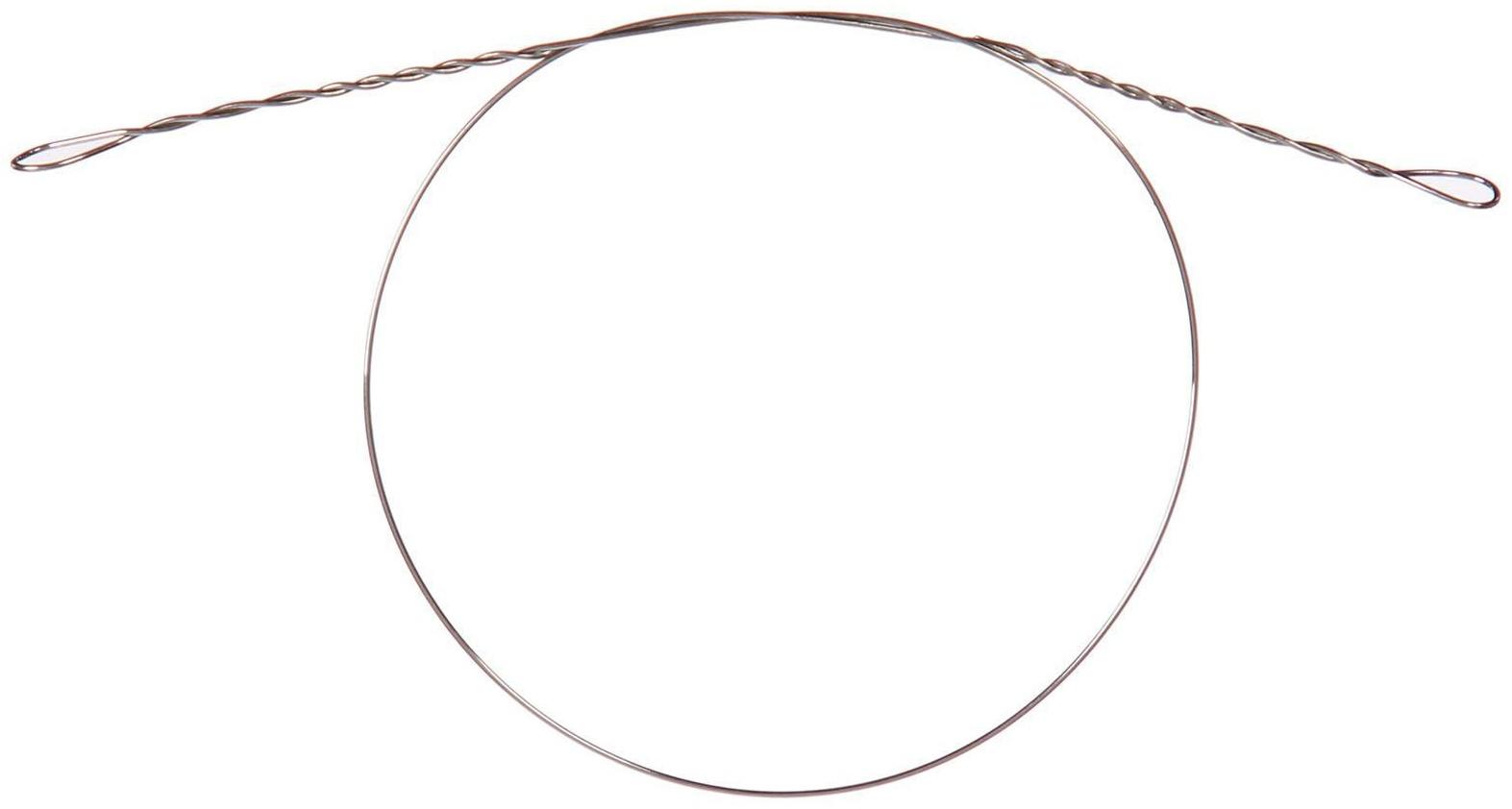 Поводок струна YUGANA, 5 шт в упак., 0.27 мм - 6 кг, 15 см