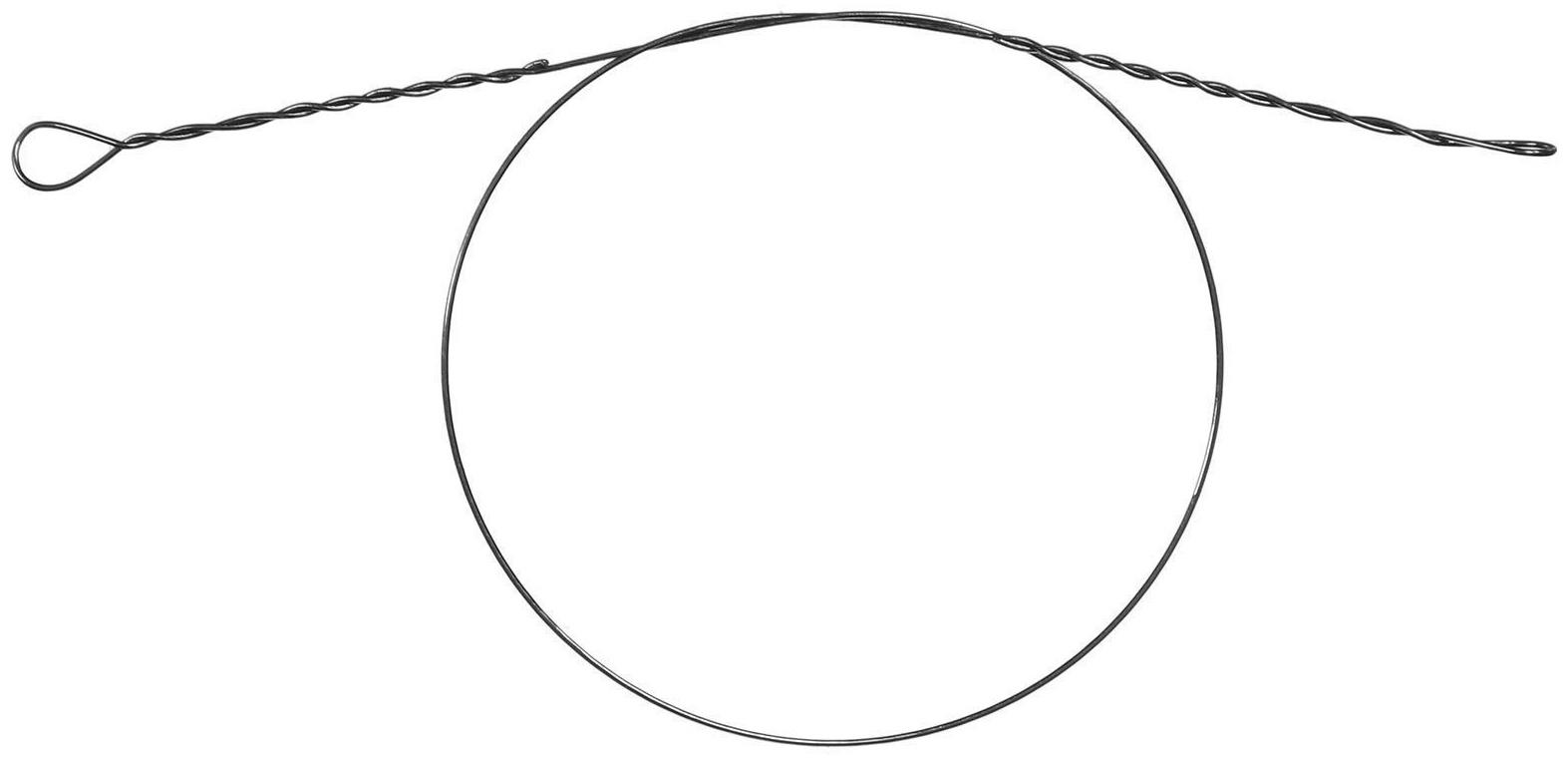 Поводок струна YUGANA, 5 шт в упак., 0.3 мм - 9 кг, 15 см