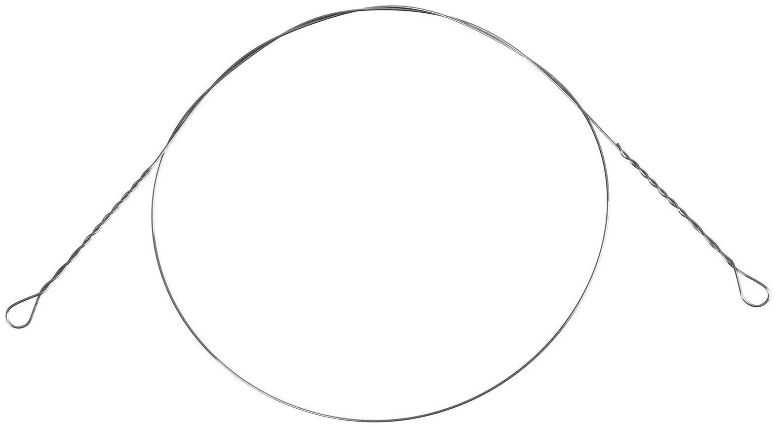 Поводок струна YUGANA, 5 шт в упак., 0.3 мм - 9 кг, 25 см