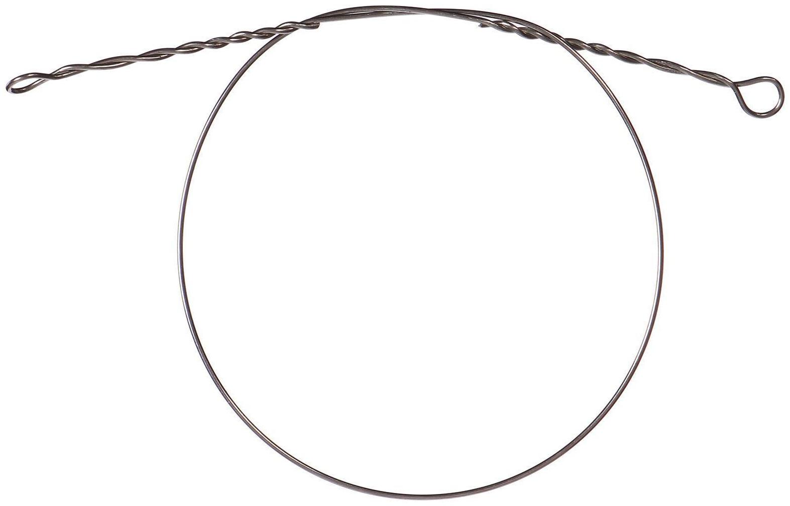 Поводок струна YUGANA, 5 шт в упак., 0.4 мм - 15 кг, 15 см