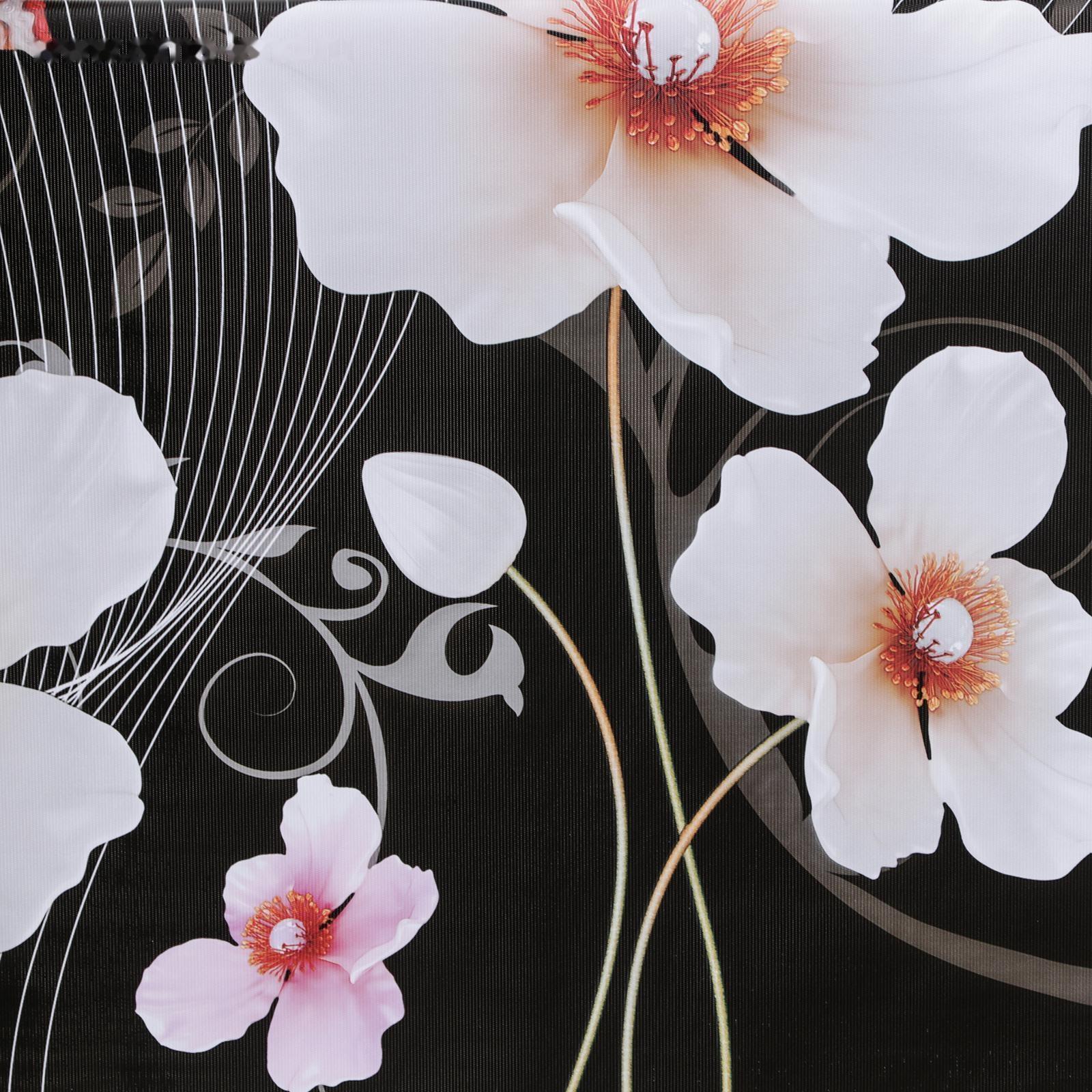 Клеёнка столовая на тканевой основе «Мелодия цветов», ширина 137 см, рулон 20 м