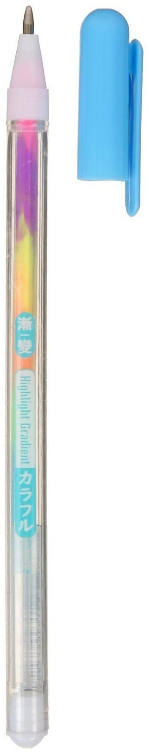 Набор гелевых ручек 6 цветов, разноцветные стержни пастельные, в блистере