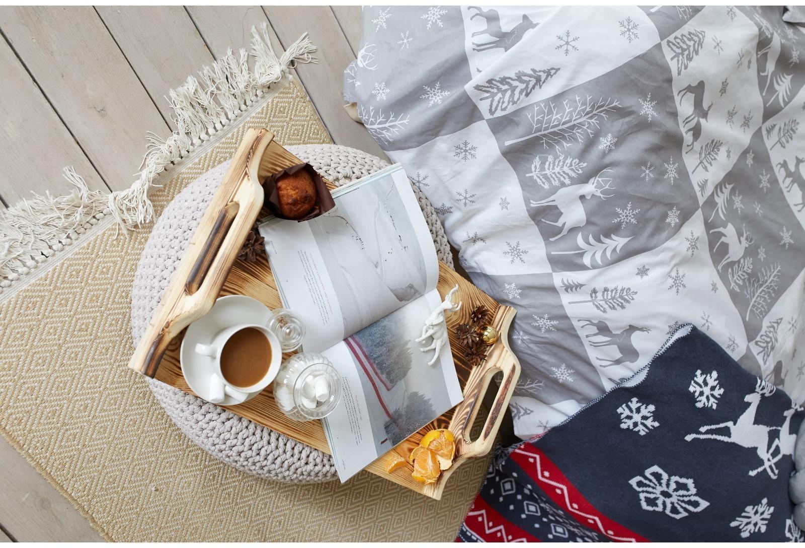 Постельное белье LoveLife евро New year forest 200*217см,240*225см,50*70см-2шт