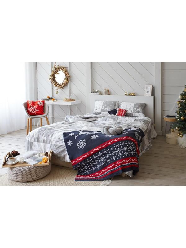 Постельное белье LoveLife евро New year forest 200*217см,240*225см,50*70см-2шт