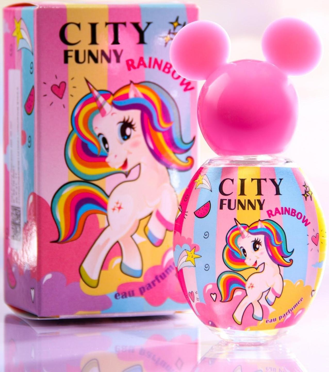Душистая детская вода City Funny Rainbow, 30 мл
