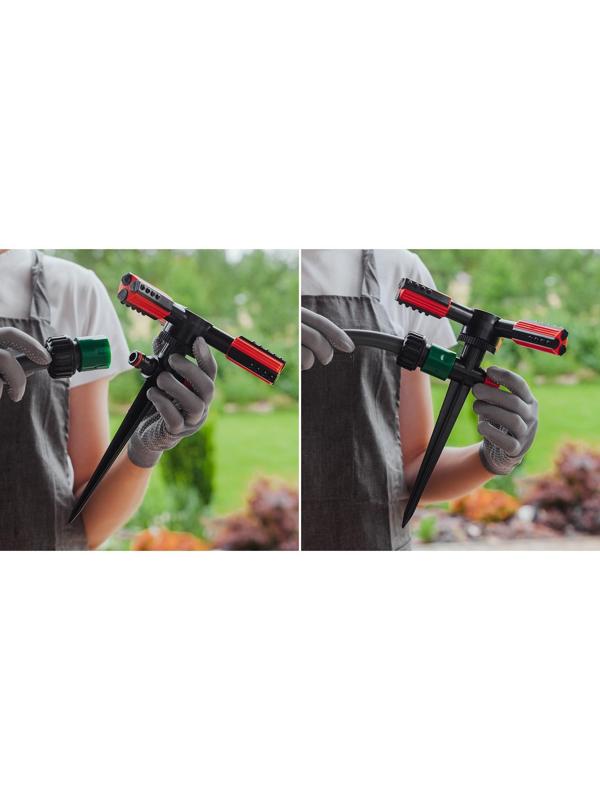 Распылитель 3-лепестковый, под коннектор, на пике, пластик, TRIO