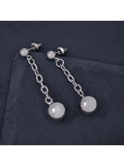 Серьги металл 