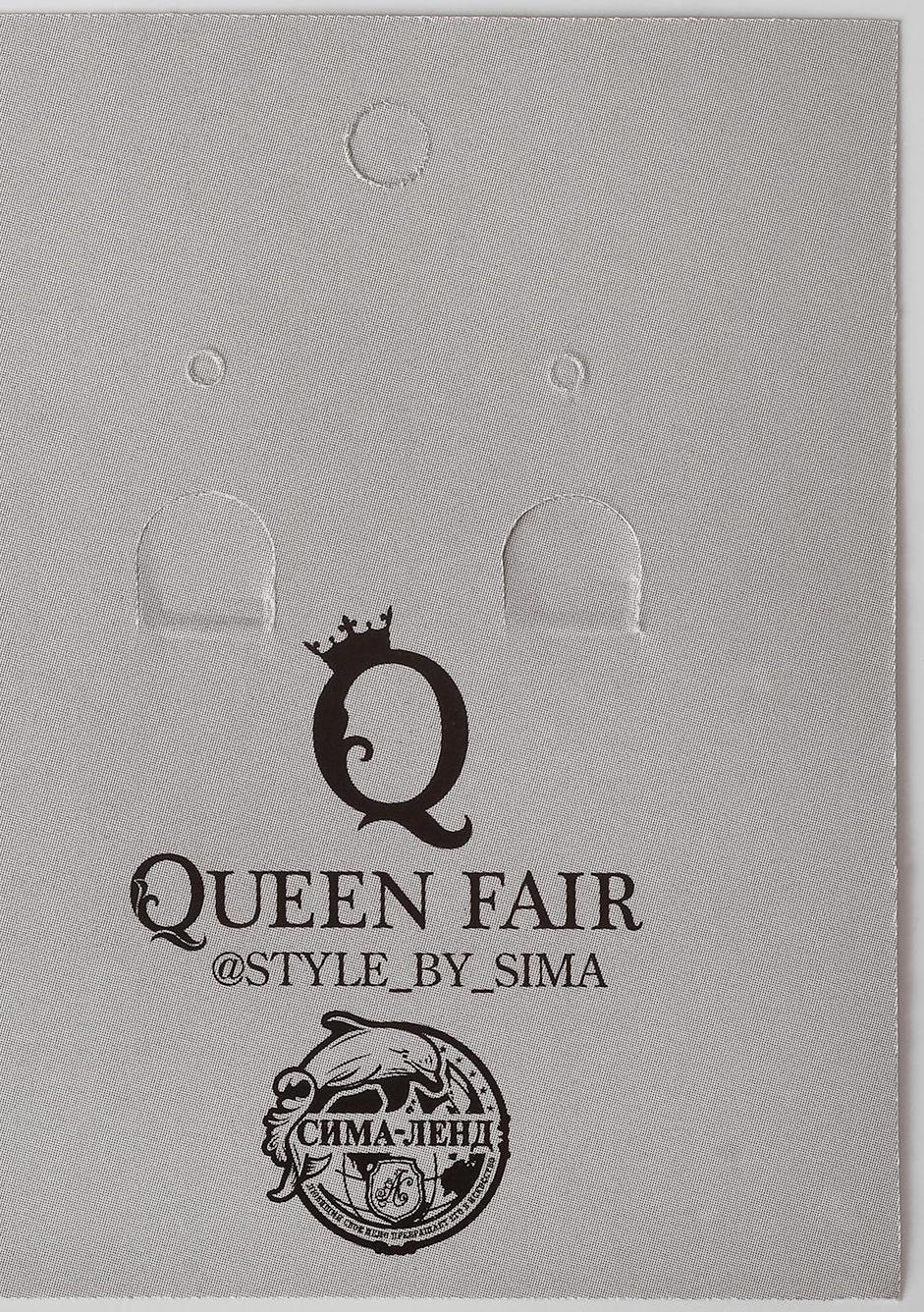 Подложка под серьги, 6 см х 7,5 см