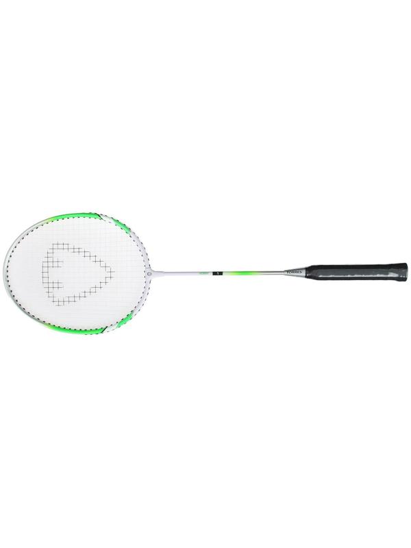 Ракетка бадминтона TORRES Hobby1, для начинающих, стержень/обод стальные, со струнами
