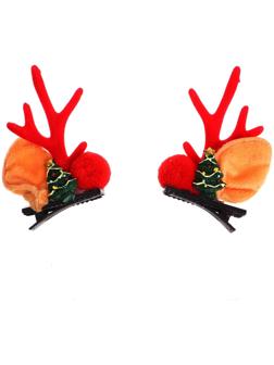 Карнавальный зажим «Оленёнок», набор 2 шт.