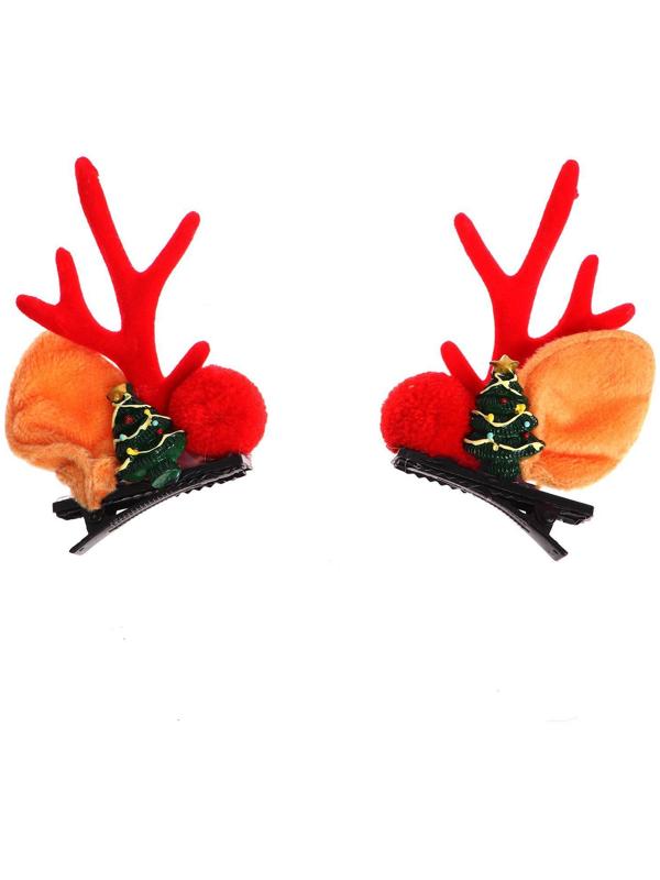 Карнавальный зажим «Оленёнок», набор 2 шт.
