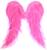 Крылья «Ангел», 50х50, цвет розовый
