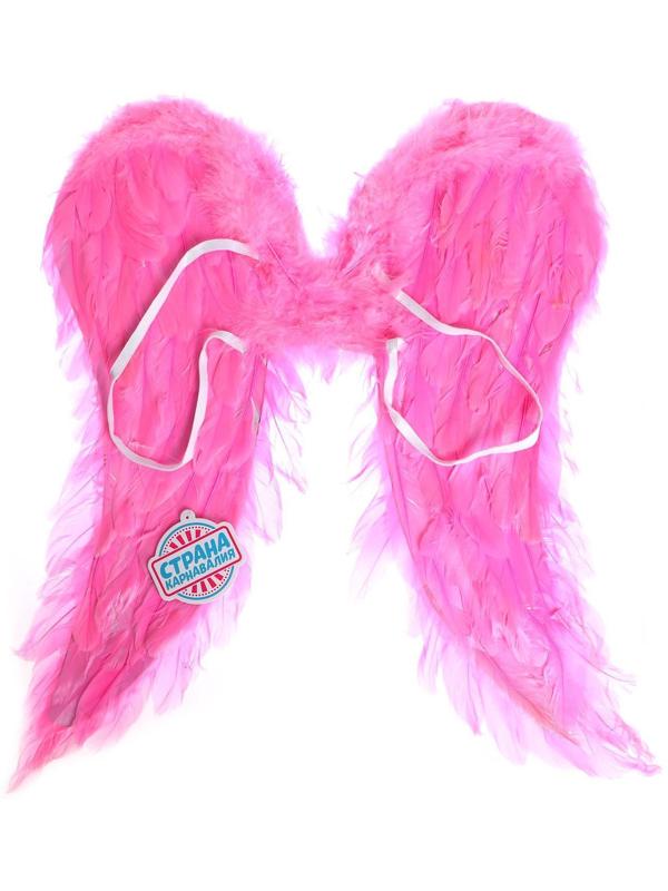Крылья «Ангел», 50х50, цвет розовый
