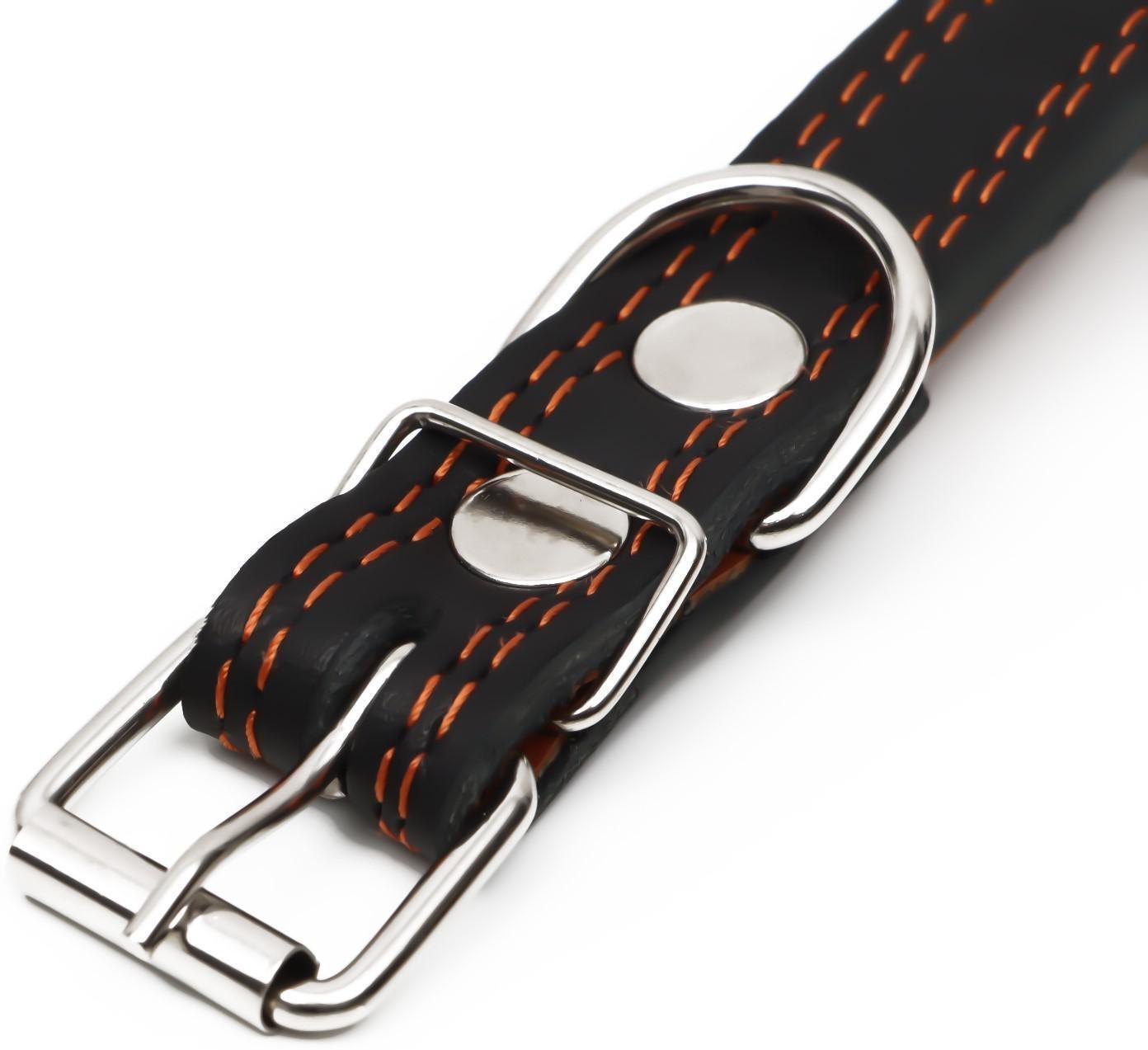 Ошейник кожаный 