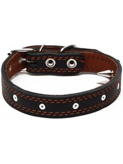 Ошейник кожаный 