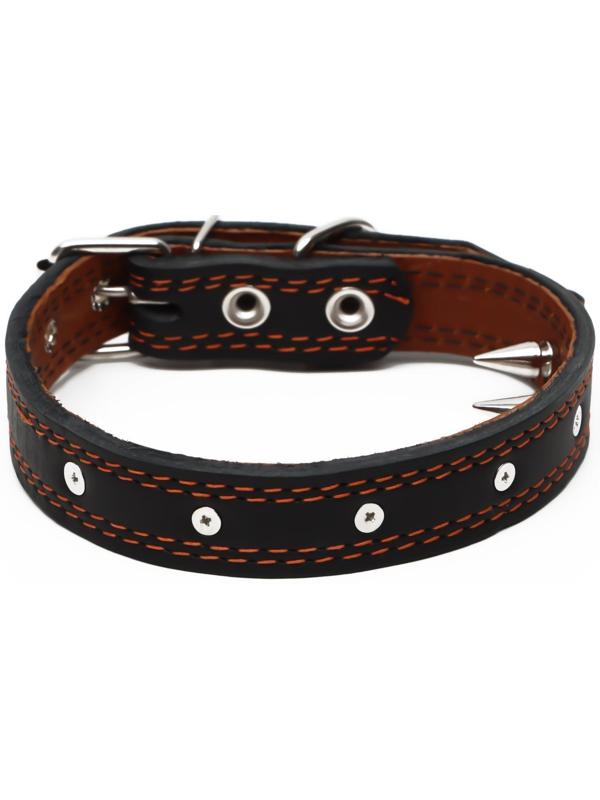 Ошейник кожаный 