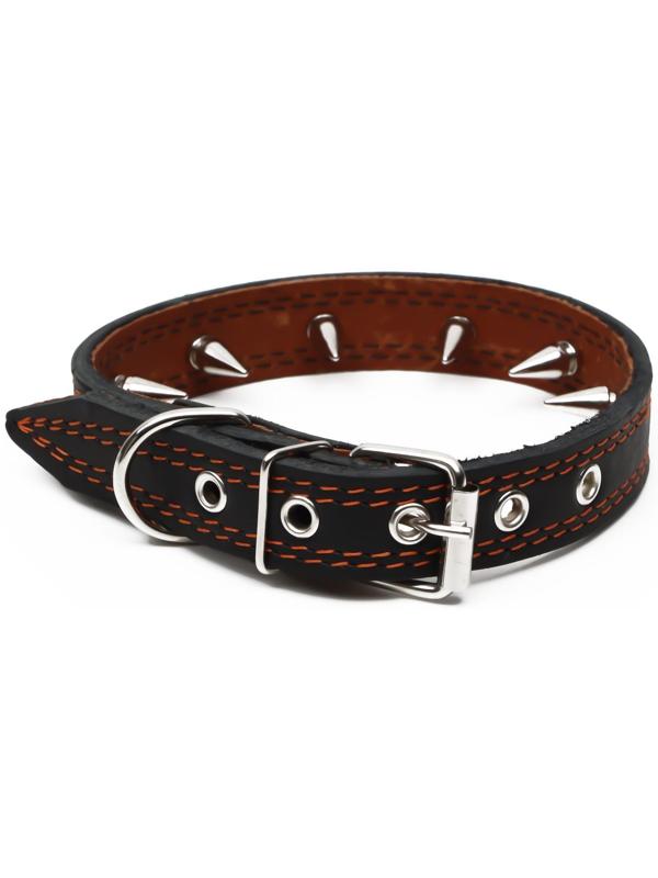 Ошейник кожаный 