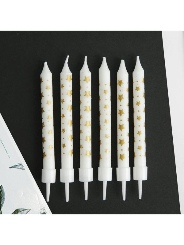 Свечи в торт Birthday candle, 6 шт