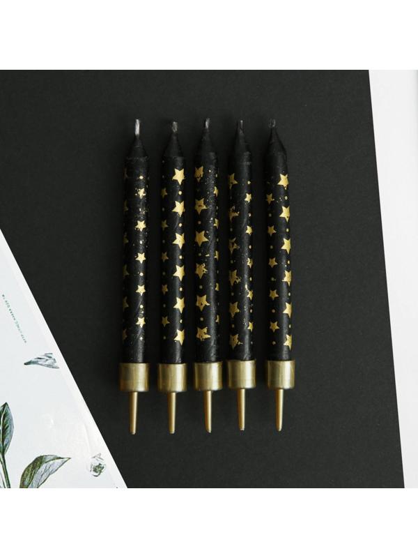 Свечи в торт Birthday party, 6 шт