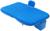 Матрас надувной в автомобиль 130 х 84 х 35 см, цвет синий