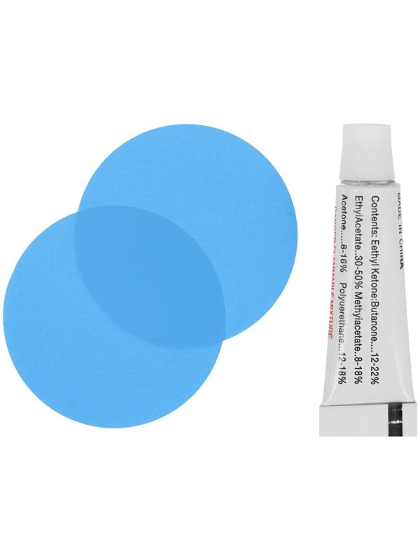 Матрас надувной в автомобиль 130 х 84 х 35 см, цвет синий