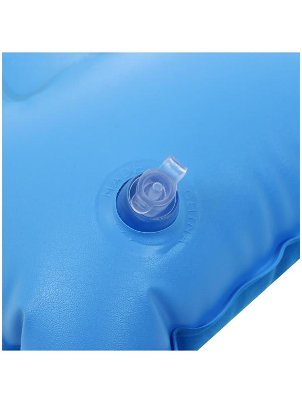 Матрас надувной в автомобиль 130 х 84 х 35 см, цвет синий