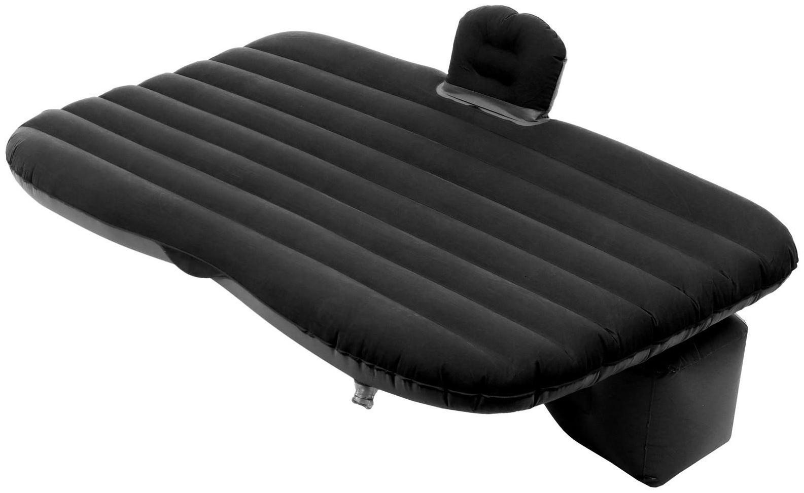 Матрас надувной в автомобиль 130 х 84 х 35 см, цвет черный