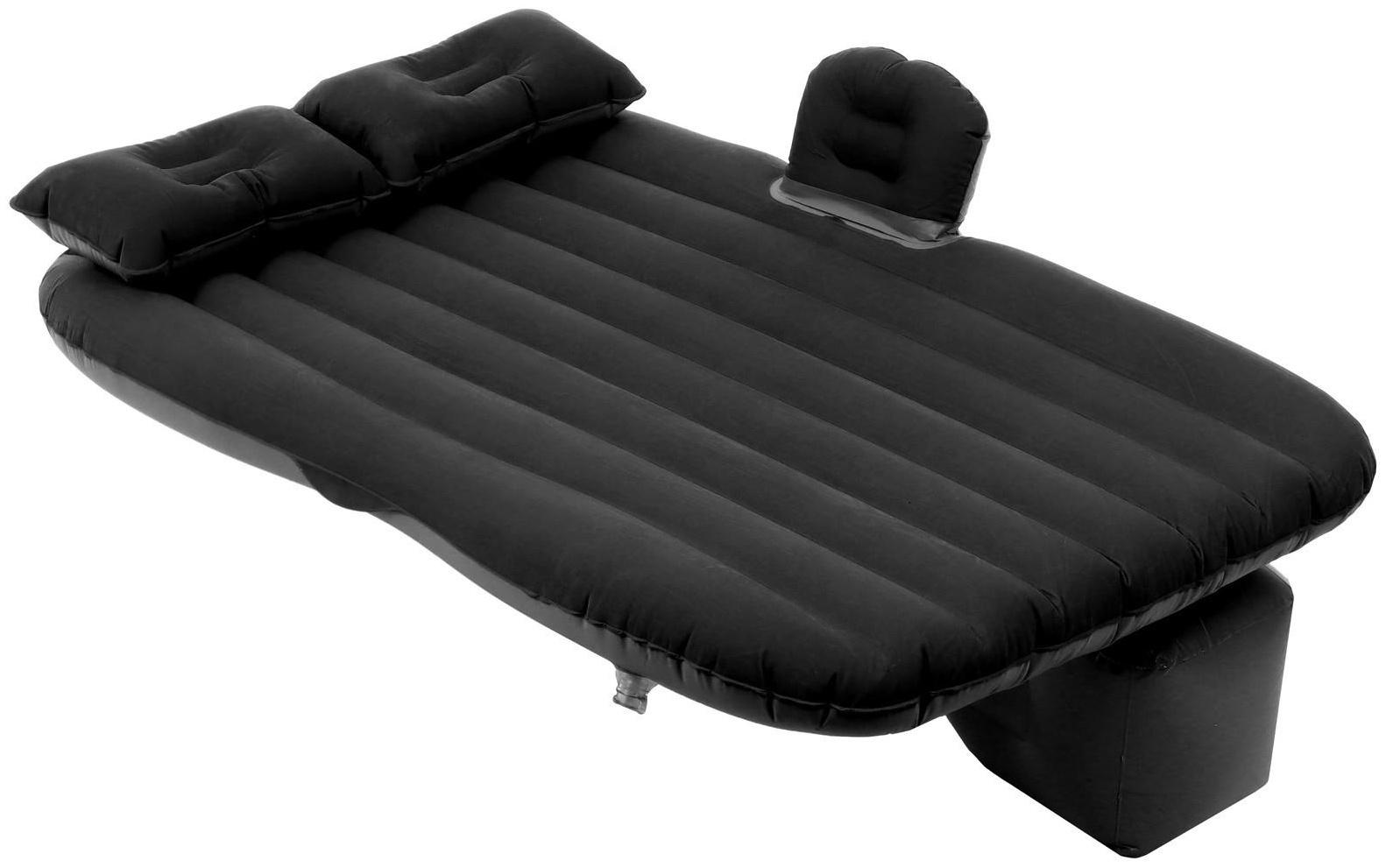 Матрас надувной в автомобиль 130 х 84 х 35 см, цвет черный