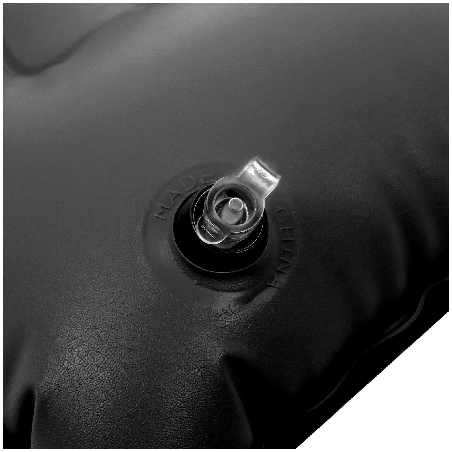 Матрас надувной в автомобиль 130 х 84 х 35 см, цвет черный