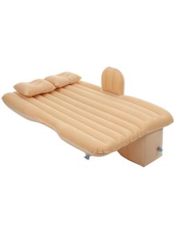 Матрас надувной в автомобиль 130 х 84 х 35 см, цвет молочный