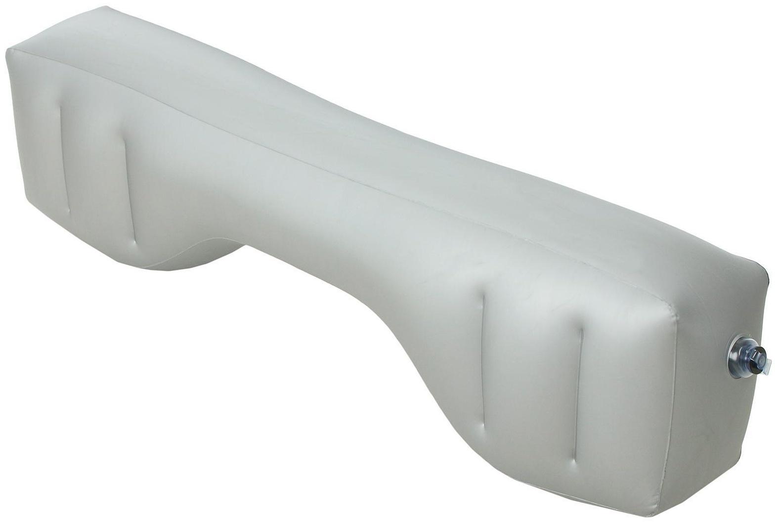 Матрас надувной в автомобиль 130 х 75 х 38 см, цвет серый