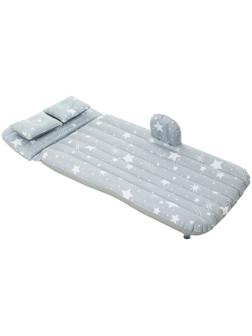 Матрас надувной в автомобиль 130 х 75 х 38 см, цвет серый