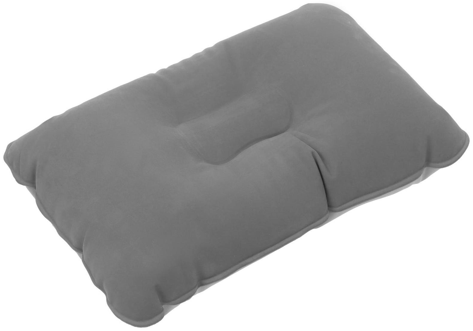 Матрас надувной в автомобиль 130 х 68 х 38 см, цвет серый