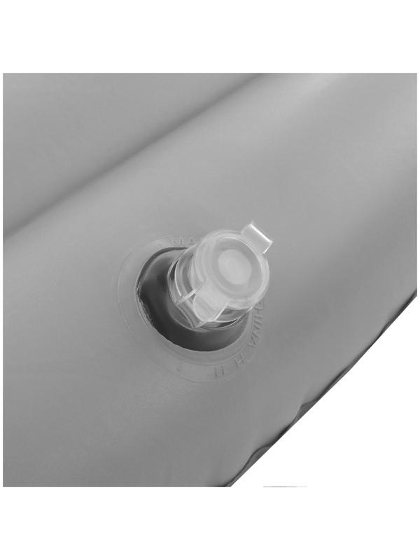 Матрас надувной в автомобиль 130 х 68 х 38 см, цвет серый