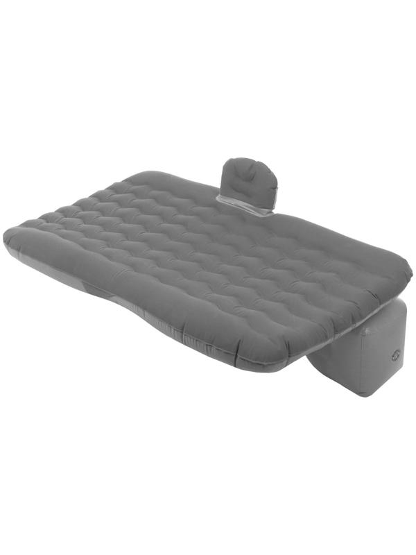 Матрас надувной в автомобиль 130 х 68 х 38 см, цвет серый